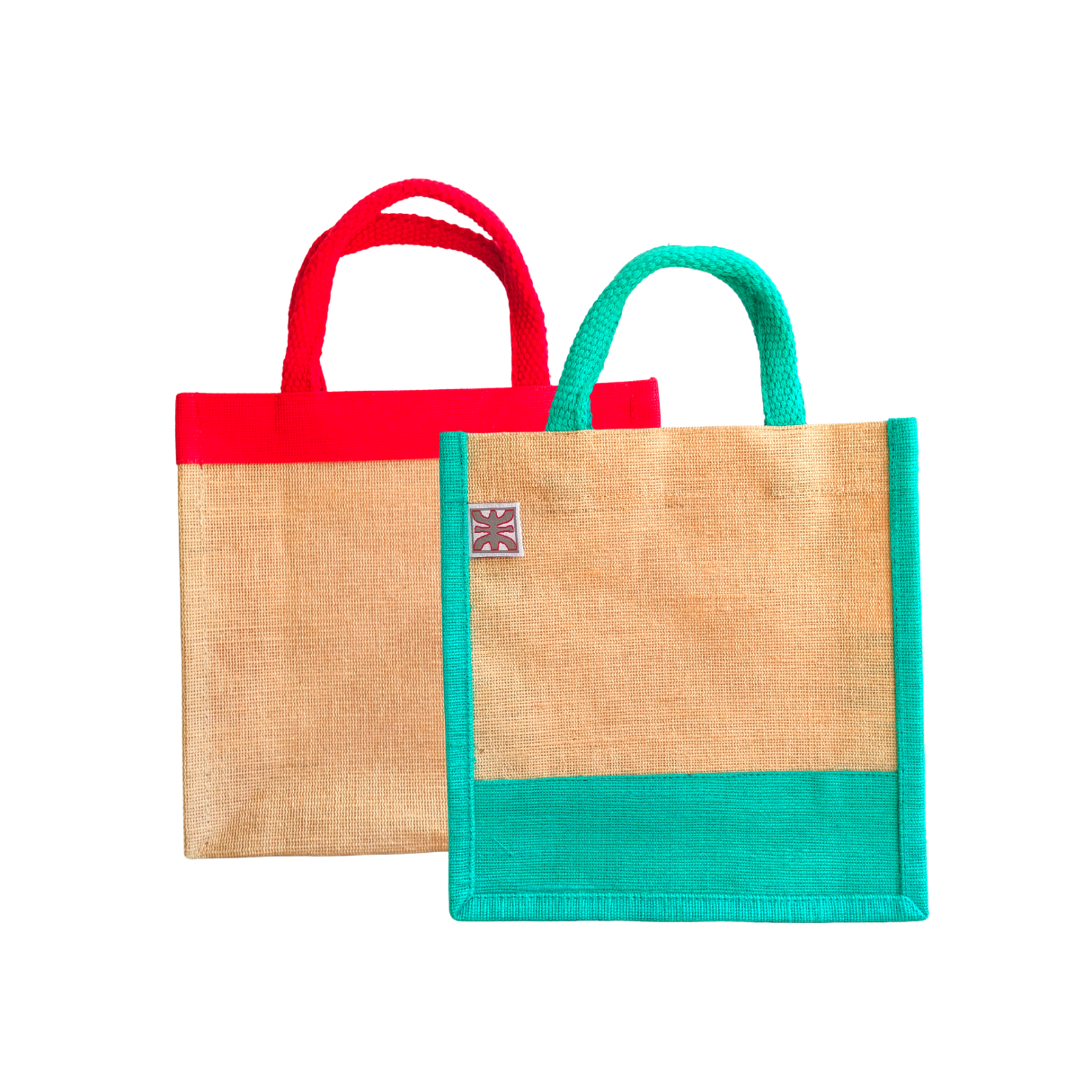 Sustainable Juco Dual Color bag  for Men & Women Perfect for carrying essentials/gift items.Combo Set of 2
