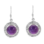 Purple Onyx Dangle & Drop Earrings