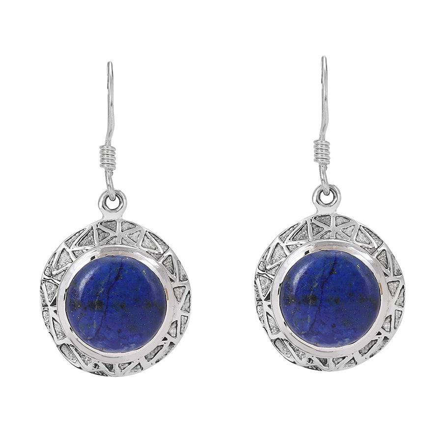 Blue Lapis Dangle & Drop Earrings