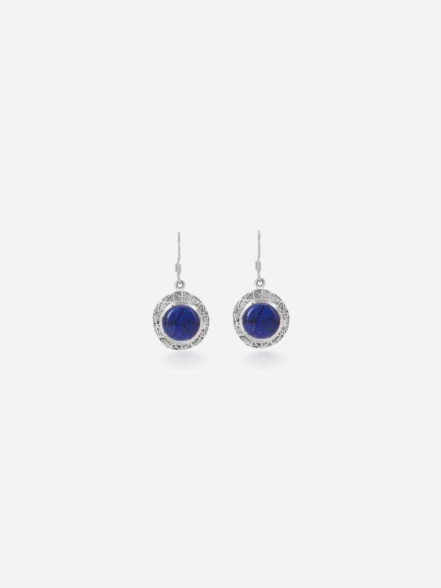 Blue Lapis Dangle & Drop Earrings