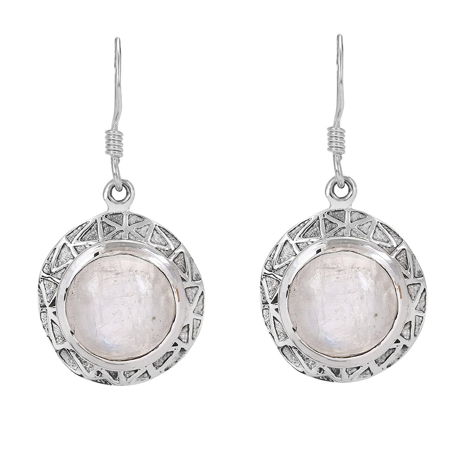 Natural Moonstone Dangle & Drop Earrings