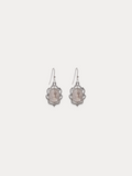 Natural Rainbow Moonstone Antique Earrings