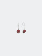 Rhodochrosite Studded Earring