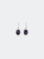 Blue Lolite Antique Earrings