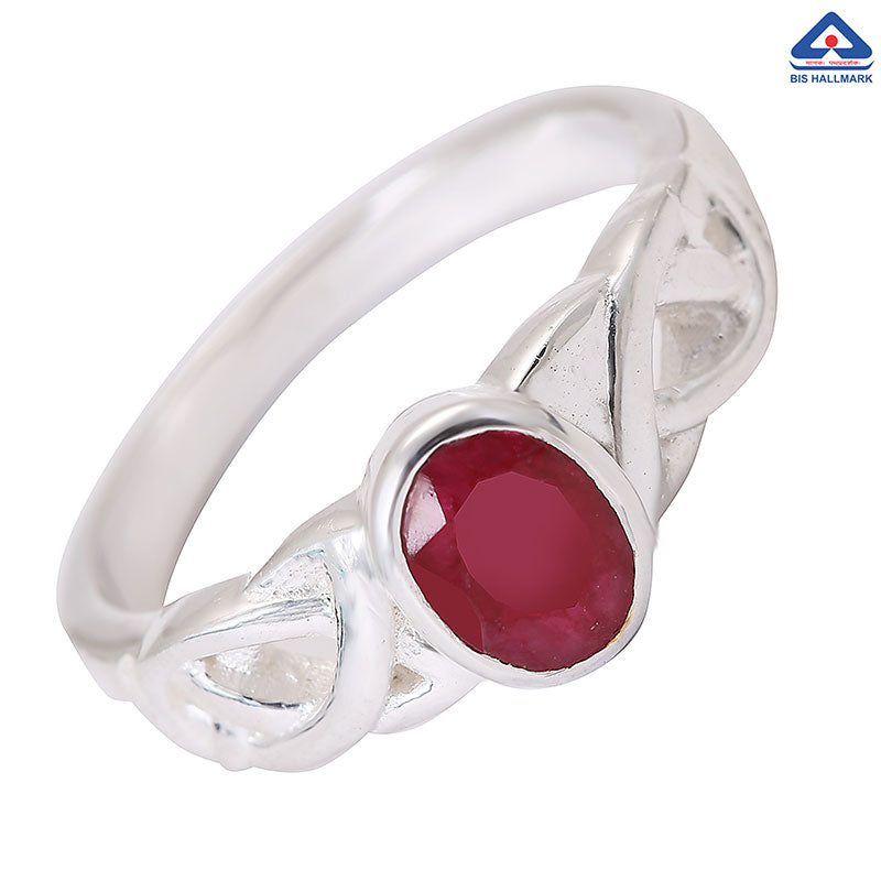 Natural Ruby Gemstone Ring