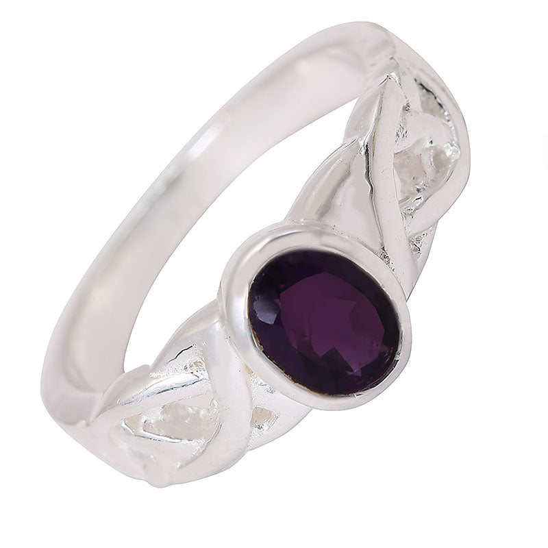 Purple Amethyst Ring