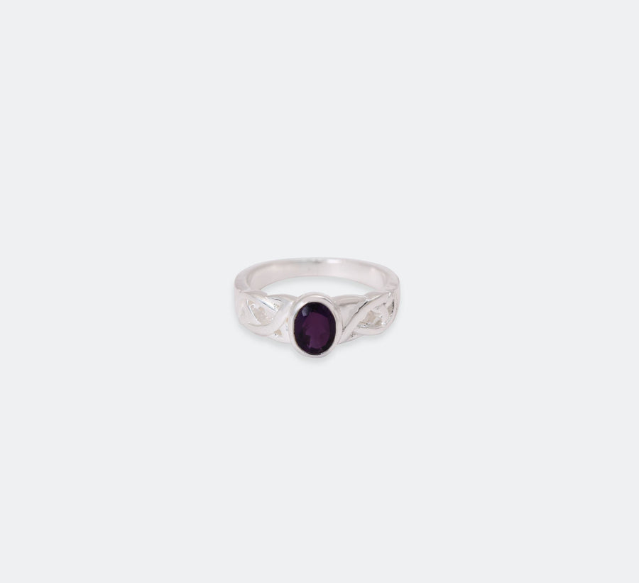 Purple Amethyst Ring