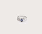 Natural Chalcedony Gemstone Ring