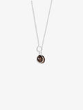 Smoky Brown Quartz Dual Step Necklace