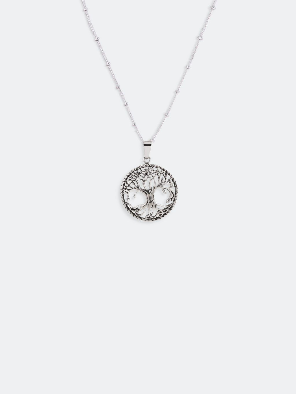 Tree Of Life Silver Pendant Necklace