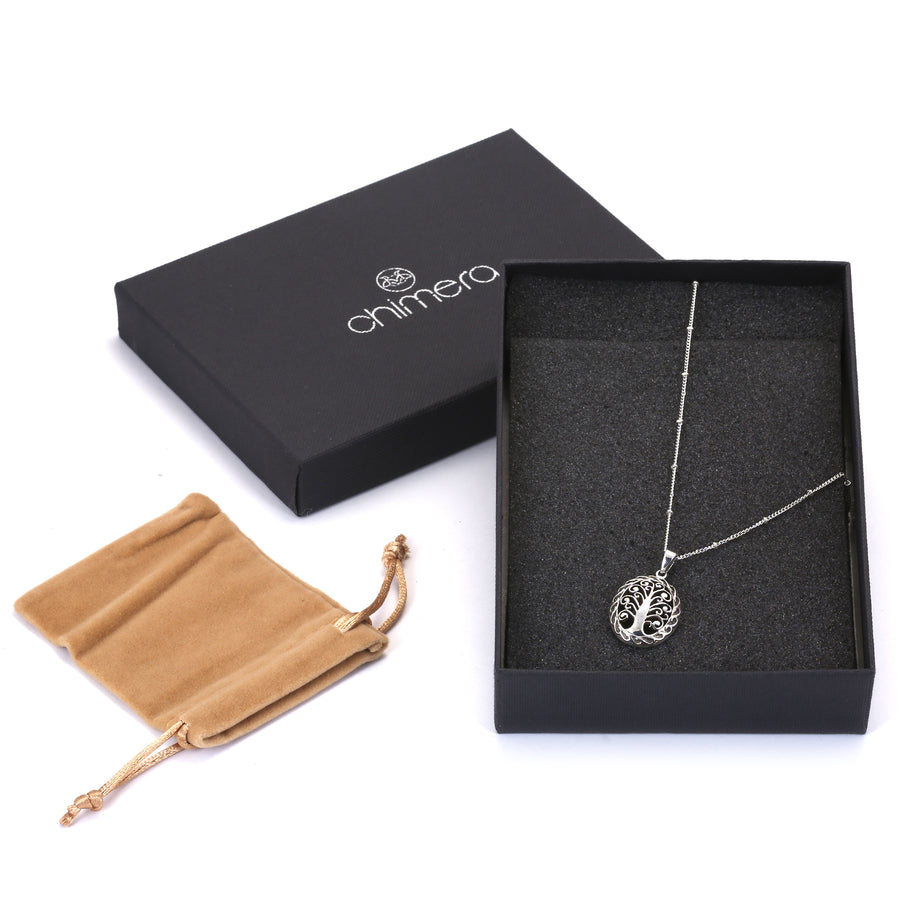 Tree Of Life Silver Pendant Necklace